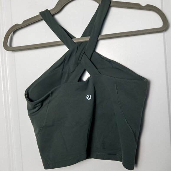 Lululemon Align Keyhole Halter Tank Top - 6 Dark Forest - Picture 4 of 7